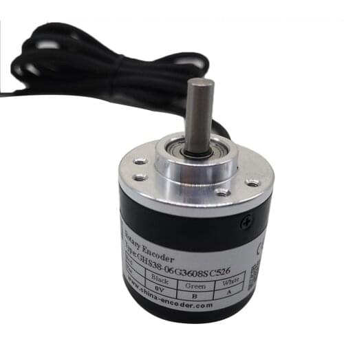 CALT Incremental Encoder GHS38 6mm 50 500 1000 2000 2048 3000ppr IP54 In CNC Machine