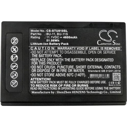 Cameron sino 4600mah battery for SUMITOMO T-400S+ T-600C TYPE-81C TYPE-81M12 YTPE-Z1C BU-11 BU-11S Equipment, Survey Battery