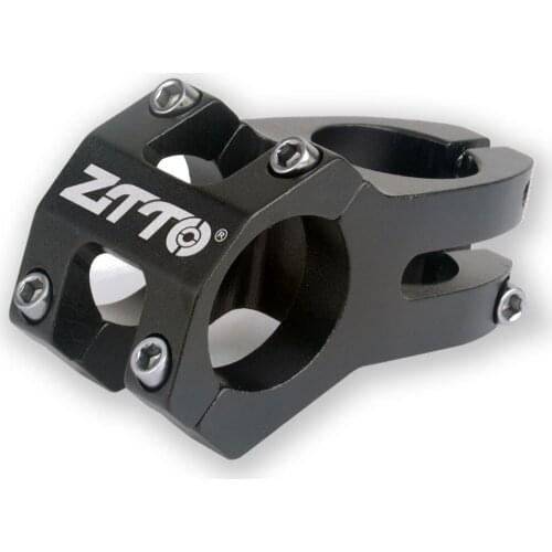 Bicycle Stem Wearproof MTB Bike Handlebar Stem 31.8mm Adjustable Aluminum Short Handlebar Stem Riser Fixed Bike Bar Stem 5colors