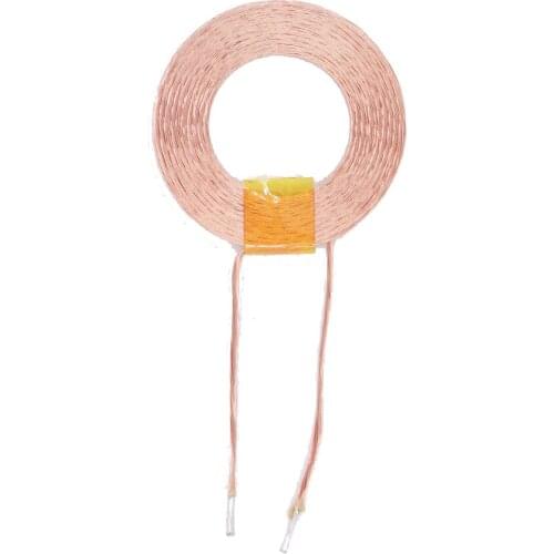 Taidacent 10PCS Wireless Charge/Charger Litz Coil Fast Wireless Charging Coil Copper Wire Air Core Electromagnetic Induction Coi