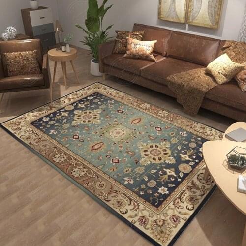 Classic Turkey Study Floor Mat Coffee Table Area Rug Persian Style Carpets For Living Room Luxurious Bedroom Rugs And Carpets