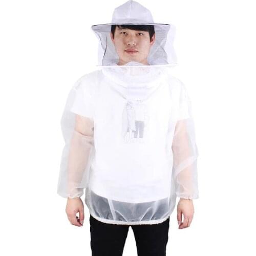 Anti Bee keeping beekeeper suit Clothing Beekeeping Black Veil And Hat White Bee Insect Feeding Supplies Beekeeping apiculture