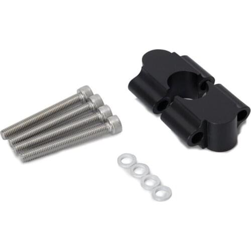 Motorcycle Handlebar Riser Kit 7/8 Inch Universal Bar Clamps 22Mm For Bmw Suzuki Honda Yamaha Atv Scooter 30Mm Rise Motorcycle A