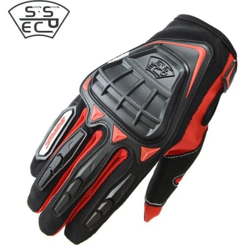 SSPEC Motorcycle Gloves Touch Screen Racing Guantes Motorbike Luvas Bicycle Motosiklet Eldiveni Os carros Eletricos Gloves