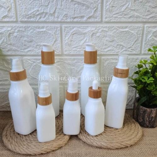 Wholesale Custom Logo Porcelain White Body Butter Bottle Empty Cosmetic Container Vial Essential Oil Bottles Skin Care Packaging