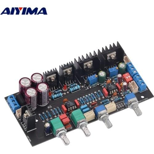 AIYIMA JRC5532 Amplifier Preamp Tone Board Class A Preamplifier Treble Midrange Bass Volume Control For Class A Amplificador