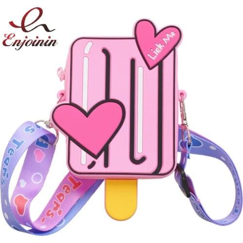 Cute PVC Jelly Design Mini Shoulder Bag for Young Girls Fashion Purses and Handbags Women Casual Clutch Summer Crossbody Bag