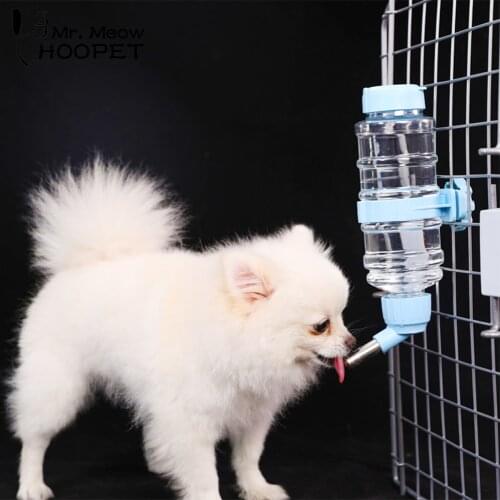 Hoopet Dog Water Bottle Water Bowl for Dogs Pet Supplies Cat Dog Water Drinker Fountains Water Drop Cup Tasteless Non-Toxic