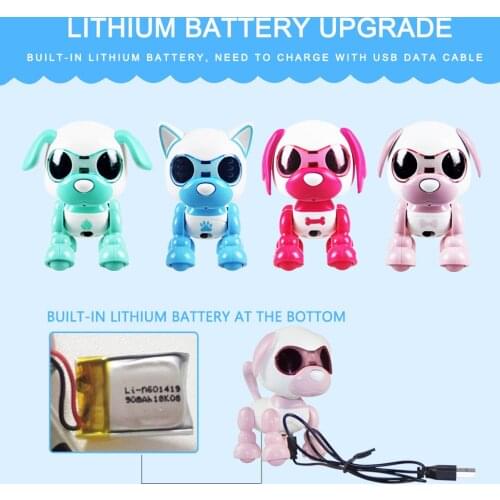 KaKBeir Electronic Smart Robot Dog Music Dance Walking Interaction Puppy Pet Robot Toy Intelligent Robots for Toys for Children