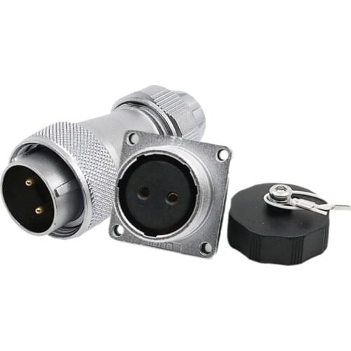 WF24 TE+Z Industrial Waterproof M24 Electrical Connector AC DC Power Adapter 2 3 4 9 10 12 19 Pin Solder Aviation Plug Socket