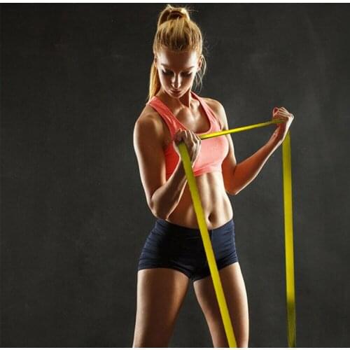 Yoga Resistance Bands Stretching Rubber Loop Exercise Fitness Equipment Strength Training Body Pilates Strength Training