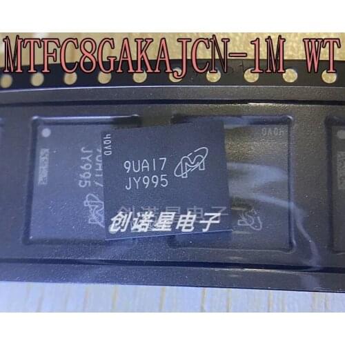 2-5PCS/ MTFC8GAKAJCN-1M WT JY995 MTFC8GAKAJCN BGA153