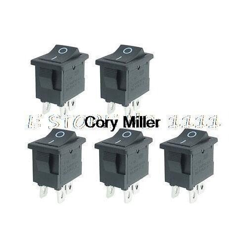 250V/10A 125V/20A AC Double Pole Single Throw DPST O/F Rocker Switch
