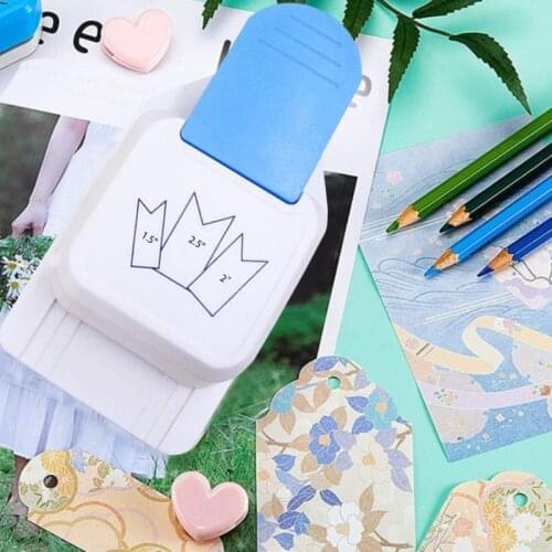 3 in 1 Tag Punch Corner Cutter Paper Punch Bookmark Punching Machine for DIY Crafts Projects Scrapbooking