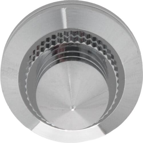 4 Sets Speakers Stand Feet Foot Pad Pure Copper Silver Loudspeaker Box Spikes Cone Floor Foot Nail M28x26