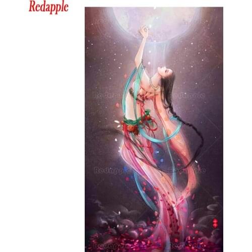 Diamond Painting Fantasy Art Retro Beauty Cross Stitch Diamond Mosaic Picture Of Rhinestone Embroidery crystal Beaded Handicraft