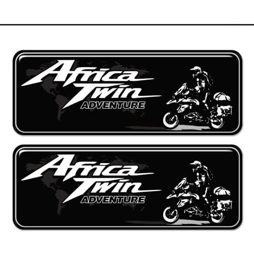 For Honda Africa Twin CRF1000L CRF 1000 1100 L CRF1100L Adventure Tank Pad Knee Stickers Trunk Panniers Luggage Aluminium 2019