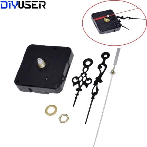 1PCS HQ3268 Professional And Practical Quartz Wall Clock Movement Mechanism DIY Repair Tool Parts Kit with Red Hands