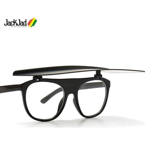 JackJad 2021 Fashion Cool Flip Up Shield Cover Sunshades Style Sunglasses Women Brand Design Sun Glasses Oculos De Sol 3356