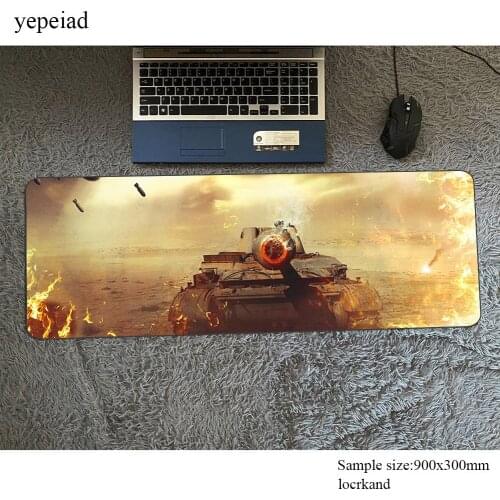 Wot pad mouse 90x30cm computer tanks gamer mouse pad Gorgeous padmouse big Cartoon mousepad ergonomic gadget office desk mats