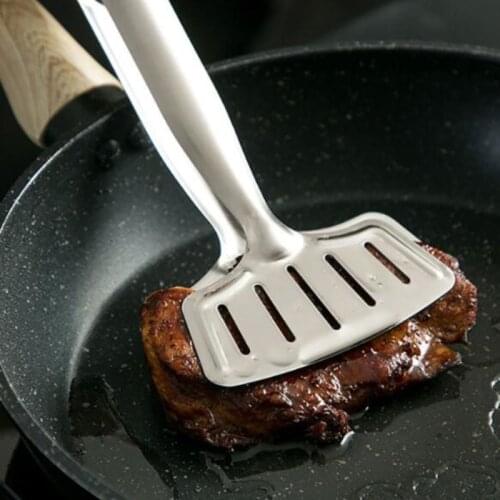 Kitchen BBQ Bread Utensil Set Barbecue Tong Fried Steak Shovel Fried Fish Shovel Clamp Kitchen Bread Meat Clamp Stainless Steel