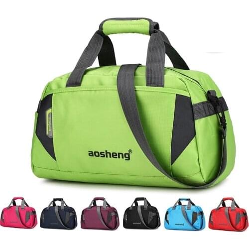Fashion Coach Bag Men Training Gym Bag Nylon Ultralight Travel Sports Bags For Fitness Yoga Handbag Short Trip Luggage Handbag