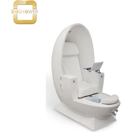 Nail equipment and furniture with pedicure benches for Egg pedicure spa chair