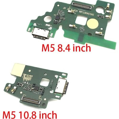 Original New For Huawei MediaPad M5 8.4 inch & 10.8 inch Tablet USB Charging Port Dock Charger Plug Connector Board Flex Cable