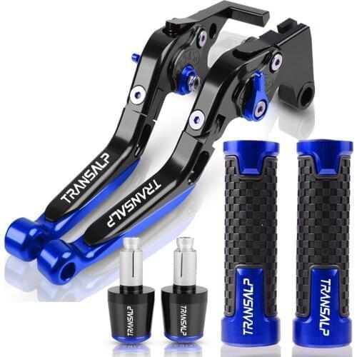 Transalp Brake Clutch Levers Adjustable FOR HONDA TRANSALP 600VH/VJ 87-88 Motorcycle Folding Handlebar CNC Aluminum Extendable