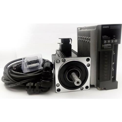 110ST-M06030 AC servo motor 1.8KW 3000RPM 6Nm and matched servo driver JB-1000C30L with 5m cable
