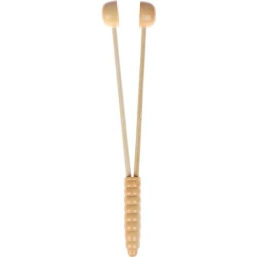 Knock Back Neck Waist Leg Relax Home Hammer Massage Stick Portable Massage Hammer Bamboo Health Care