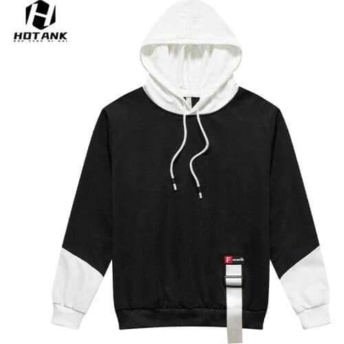 Oversized Hoodies Men 2021 New Fashion Brand Sweatshirts Men Harajuku Japanese Hip Hop Streetwear Trendy Patchwork Hoodie Male