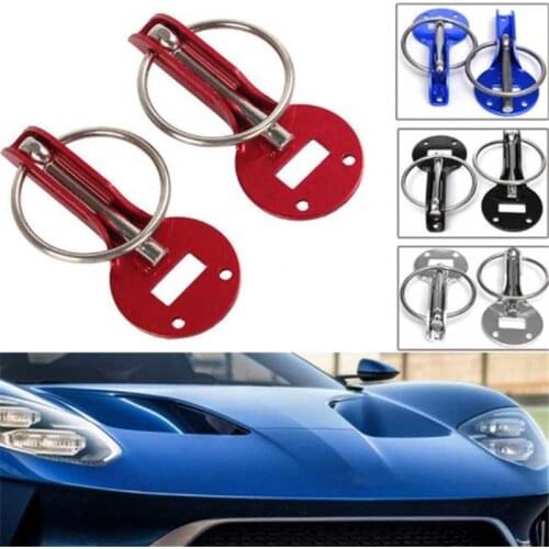 Universal Cars Accessaries Aluminum Alloy Mount Hood Pin Bonnet Lock Kit Car Styling Tunning Lock Kit Down Hood Lock Latch Pins