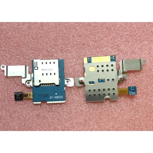 10pcs/lot, Original new SIM Card reader flex cable for Samsung Galaxy Note LTE 10.1 N8020 GT-N8020