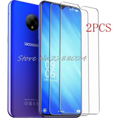 2PCS FOR Doogee X95 Pro High HD Tempered Glass Protective On X95Pro Screen Protector Film
