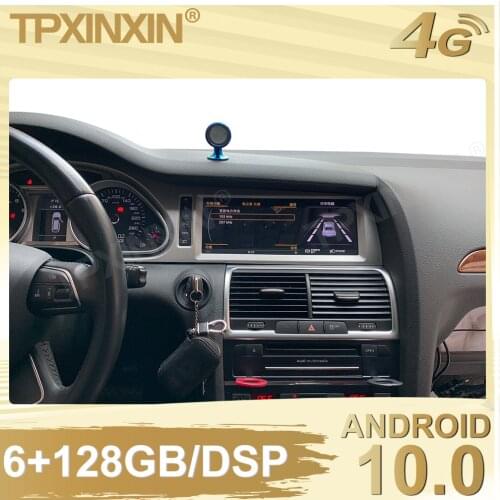 6+128G For Audi Q7 2010 -2015 Android 10.0 Car Stereo Radio Tape Recorder Multimedia video player GPS navigation Carplay system