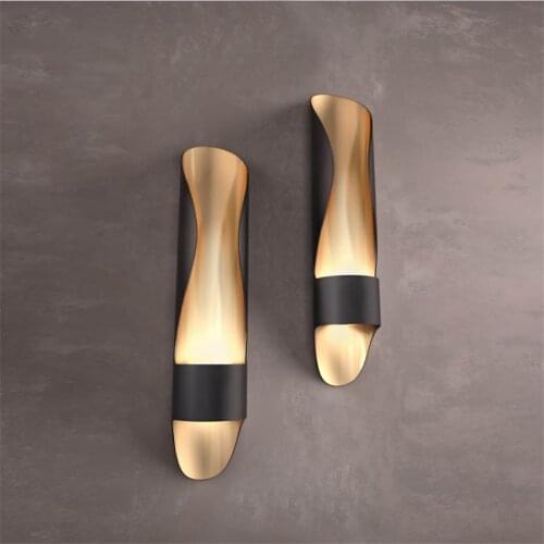 Post Modern Long Tube Wall Lamps Living Room Sconce Wall Lights Luxury Home Art Deco Bedroom Study Design Model Room Luminaires