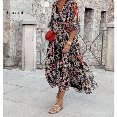 Lanxirui Short Sleeve Dresses