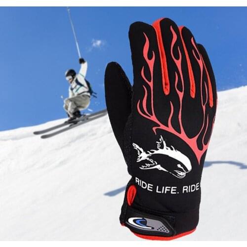 Unisex Ski Gloves Thermal waterproof Winter Gloves Warm Motorcycle Riding Snowboard Skiing Outdoor Sports thick Dropship#0807