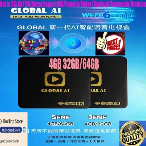 Voice Remote Control 2.4G RF Gyroscope Wireless Air Mouse for China Singapore Malaysia X96 mini Android TV Box