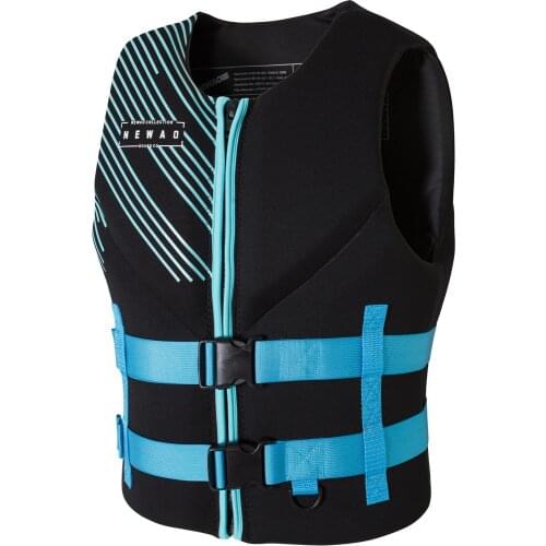 Adult Life Vest Jacket Neoprene Water Sports Swim Floation Vest Buoyancy Safety for Women Men