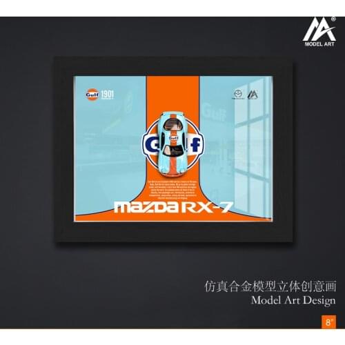 TM 1:64 Mazda Presale! Presale! Please Extend The Delivery Time By 90 Days RX7 Gulf Oil Model To Toys Presale In July 2021