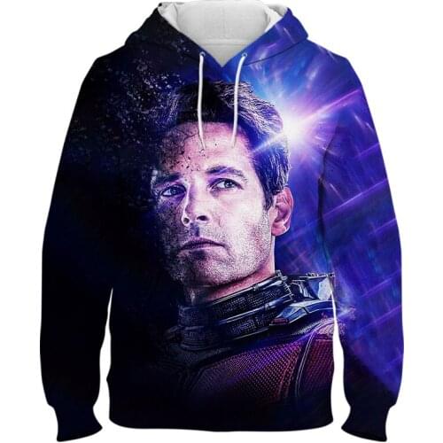 Ant Man Hoodies Mens clothes 3D Print New Cool Boy Girl Kids Long sleeve hoodie Spring Autumn Harajuku Women Oversized pullover