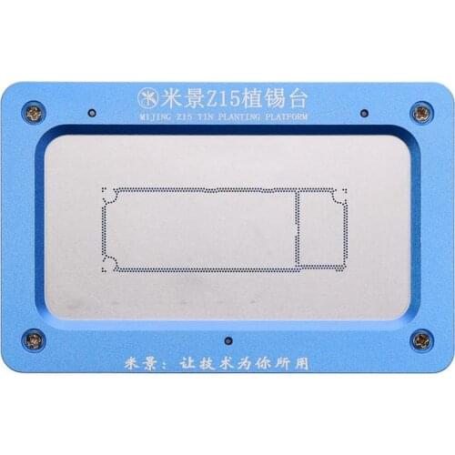 MJ Z15 BGA Reballing Stencil Platform Jig Fixture Holder for iPhone 11