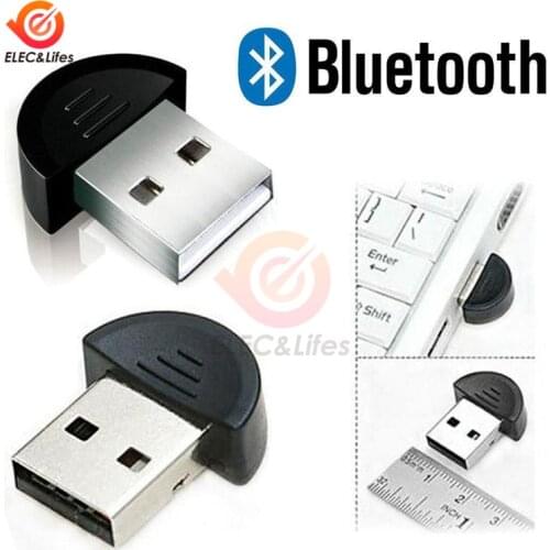 USB Bluetooth 2.0 Adapter Transmitter Bluetooth Receiver Audio Bluetooth Dongle Wireless USB Adapter for Computer PC Laptop