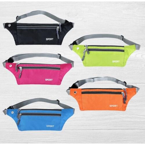 Waterproof Running Waist Bag Outdoor Phone Holder Belt Bag Portable Sports Pockets Ultra-thin Waterproof Fitness Messenger Bags