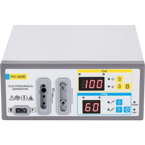 High Frequency Electrosurgical Unit HV-300E Generator Or Electrobisturi with 100W