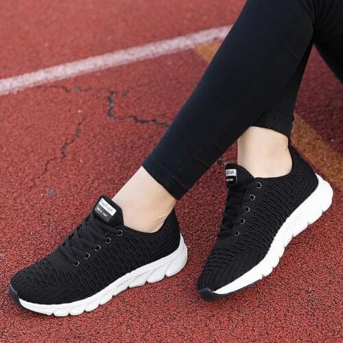 Womens Sports Shoes, Fashion Running Shoes, Breathable Casual Ultra-light Womens Mesh Sports Shoes, Outdoor Slow Running