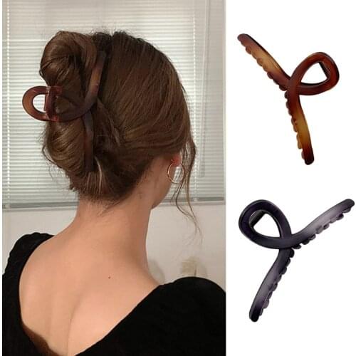 Hair Clip for Women Multiple Matte Color Durable Barrettes Lovely Colorful French Design Non-Slip Fashion Accessories