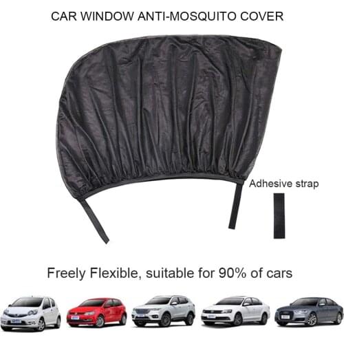 2pcs Car Sun Shade Styling Accessories Auto UV Protect Curtain Side Window Sunshade Mesh Sun Visor Protection Films roller blind